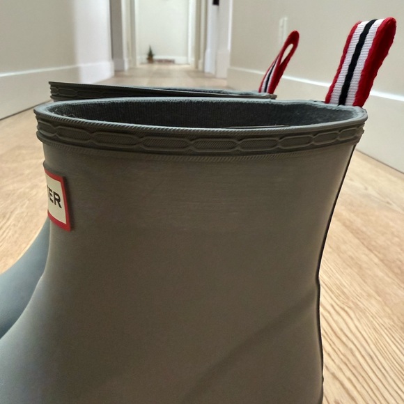 Hunter Women's Original Play Waterproof Boots 7 / E 38 gray / white new - Picture 5 of 11